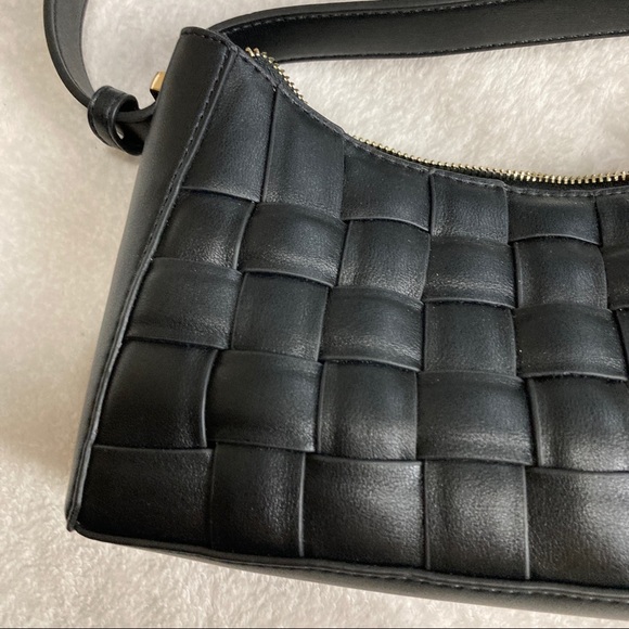 NWT A New Day Crochet Crossbody Bag Black - Picture 3 of 6